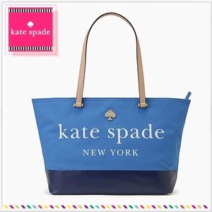 KATE SPADE ♠️ Blue tote